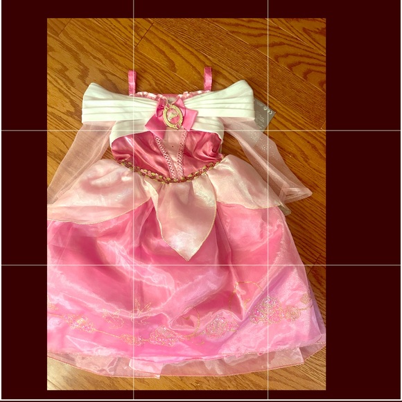 Disney | Dresses | Disney Store Aurora Dress Costume 3t | Poshmark